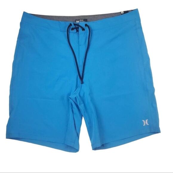 Hurley X Men's Blue Corded Waist Boardshorts De Surf Waist 38 - Picture 1 of 9